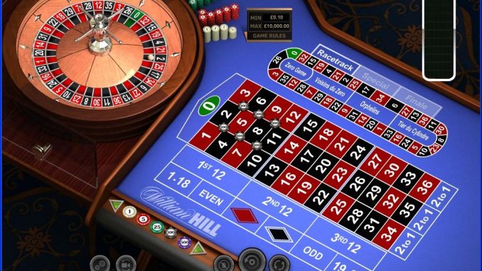 William Hill kazino rulet