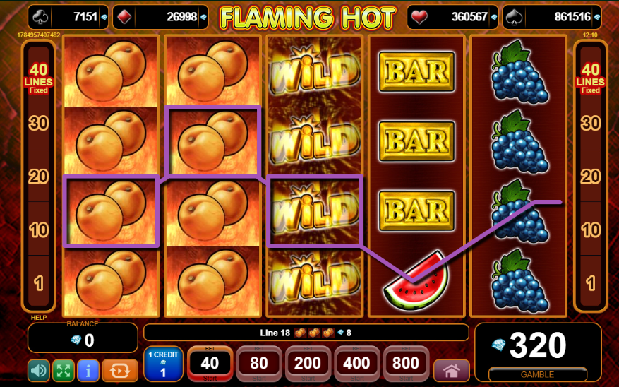 Flaming Hot je jedna od najpopularnijih EGT slot igara