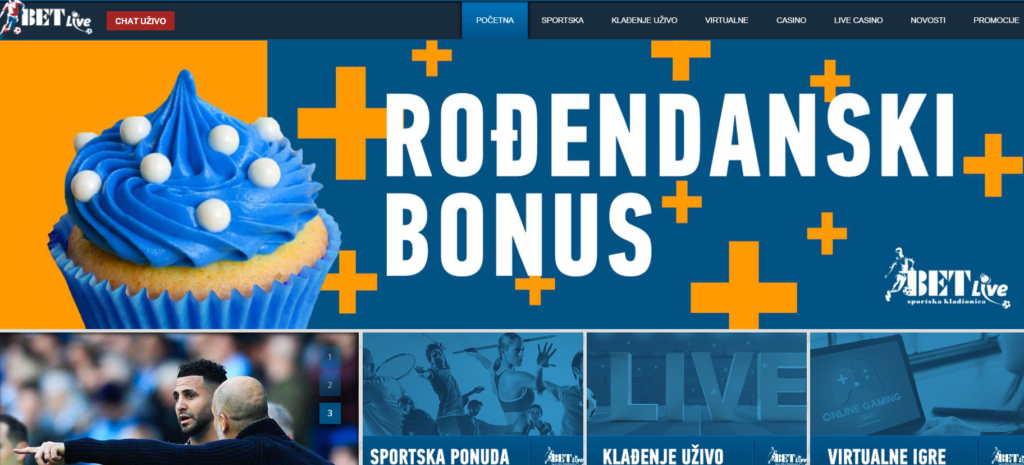 Bet Live kladionica i kazino