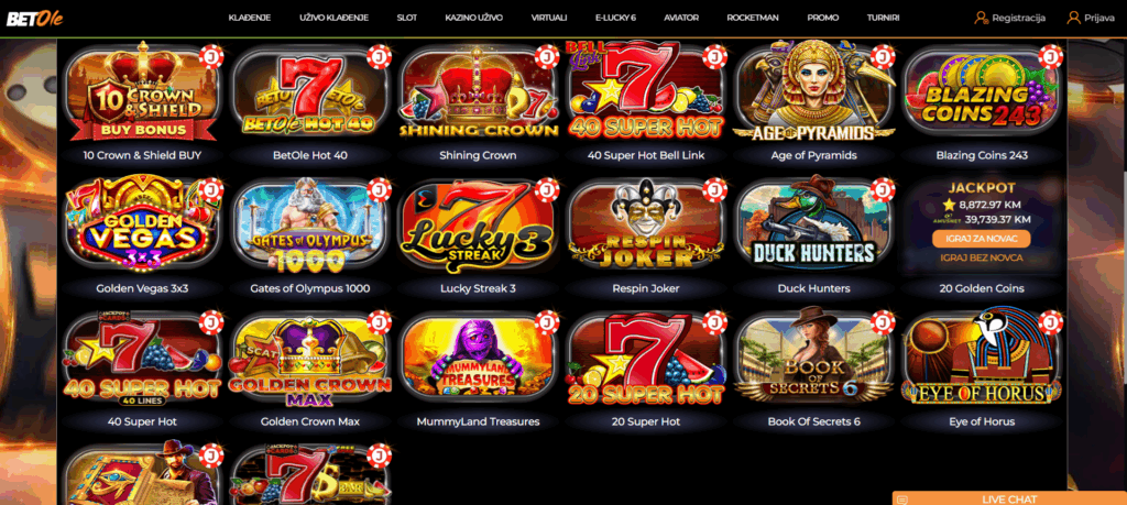Betole Slot Games