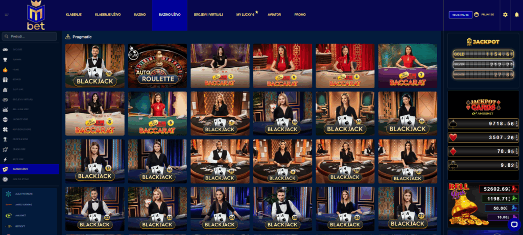 MBet Live Casino 