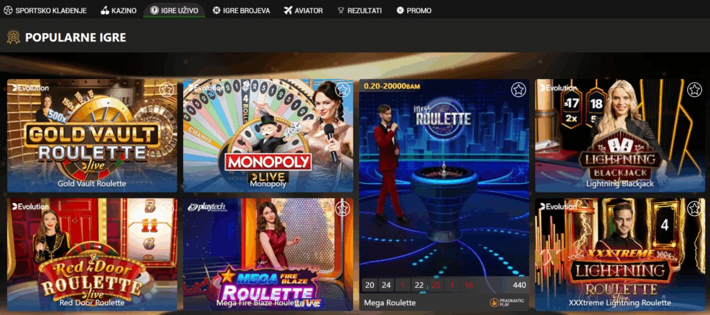 Soccerbet Live Casino
