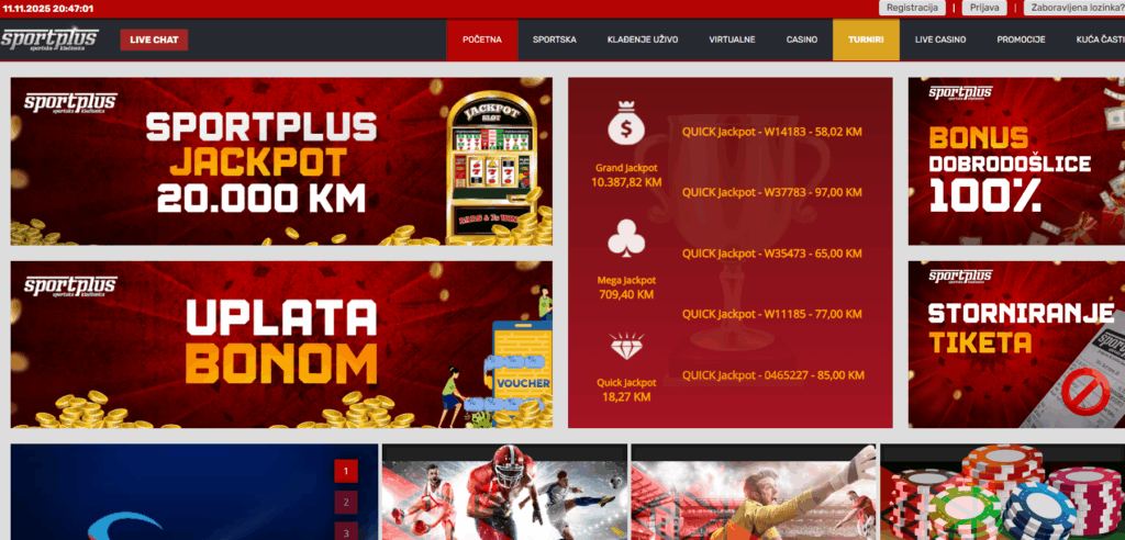 Sport Plus Casino Bosnia